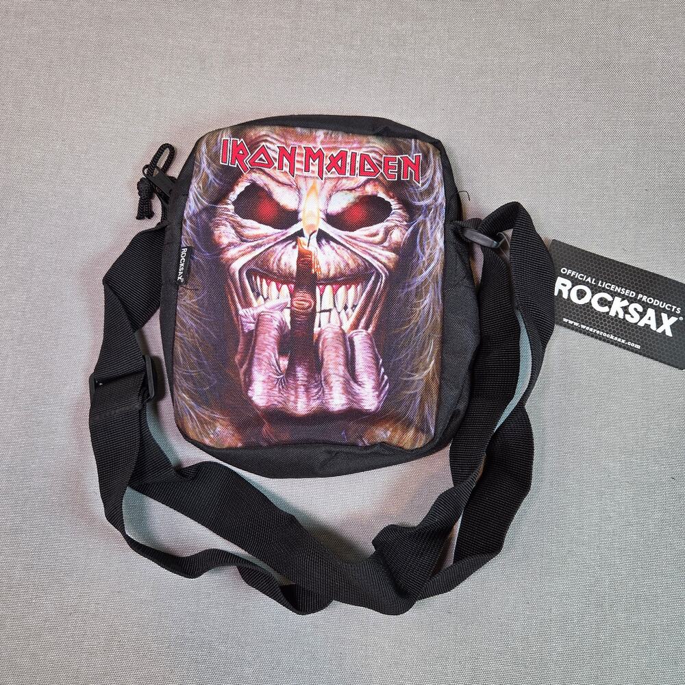 Iron Maiden Rocksax Crossbody Shoulder Bag NWT 2022 Official Licensed
